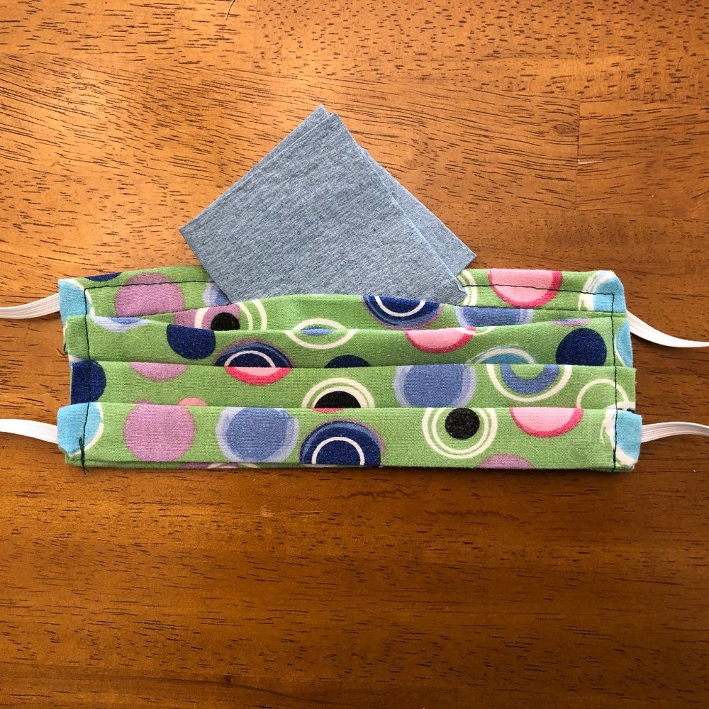 Facemask, Adult size, pocket for filter